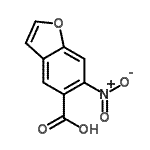 CAS#: 342425-80-3， 6-Nitro-1-Benzofuran-5-Carboxylic Acid