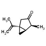 CAS#: 342614-24-8， (1R,4S,5R)-1-Isopropenyl-4-Methylbicyclo[3.1.0]Hexan-3-One