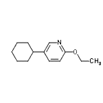 CAS#: 343317-28-2， 5-Cyclohexyl-2-Ethoxypyridine