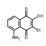 CAS#: 343317-69-1， 5-Amino-3-Chloro-2-Hydroxy-1,4-Naphthoquinone