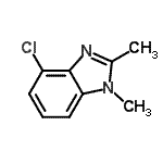 CAS#: 34373-78-9， 4-Chloro-1,2-Dimethyl-1H-Benzimidazole
