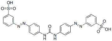 CAS#: 34375-33-2， 3-[4-[[4-(3-Sulfophenyl)Diazenylphenyl]Carbamoylamino]Phenyl]Diazenylbenzenesulfonic Acid