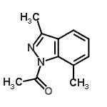 CAS#: 343773-68-2， 1-(3,7-Dimethyl-1H-Indazol-1-Yl)Ethanone