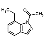 CAS#: 343773-69-3， 1-(7-Ethyl-1H-Indazol-1-Yl)Ethanone