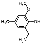 CAS#: 343786-32-3， 2-(Aminomethyl)-6-Methoxy-4-Methylphenol