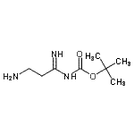 CAS#: 343853-56-5， 2-Methyl-2-propanyl (3-aminopropanimidoyl)carbamate