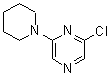structure of CAS# 343856-62-2, 2-Chloro-6-(1-Piperidinyl)Pyrazine;2-Chloro-6-(1-piperidinyl)pyrazine;2-chloro-6-(piperidin-1-yl)pyrazine;2-Chloro-6-piperidin-1-yl-pyrazine