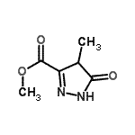 CAS#: 343864-83-5， Methyl 4-Methyl-5-Oxo-4,5-Dihydro-1H-Pyrazole-3-Carboxylate