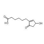 CAS#: 343947-82-0， 6-(3-Hydroxy-5-Oxo-1-Cyclopenten-1-Yl)Hexanoic Acid