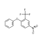CAS 登录号：344-47-8， 4-硝基-1-苯氧基-2-(三氟甲基)苯