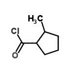 CAS 登录号：344243-49-8， 2-甲基环戊烷羰基氯化物