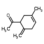 CAS#: 344258-57-7， 1-(3-Methyl-6-Methylene-3-Cyclohexen-1-Yl)Ethanone