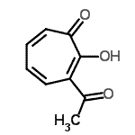 CAS#: 344296-45-3， 3-Acetyl-2-Hydroxy-2,4,6-Cycloheptatrien-1-One