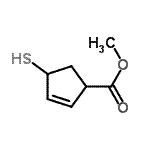 CAS 登录号：344324-77-2， 甲基4-硫基-2-环戊烯-1-羧酸酯