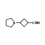 CAS#: 344326-95-0， 3-(1-Pyrrolidinyl)Cyclobutanecarbonitrile