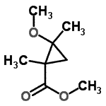 CAS#: 344355-06-2， Methyl 2-Methoxy-1,2-Dimethylcyclopropanecarboxylate