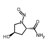 CAS#: 34441-28-6， (4R)-4-Hydroxy-1-Nitroso-L-Prolinamide