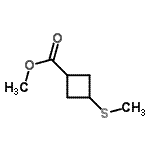 CAS#: 344750-31-8， Methyl 3-(Methylsulfanyl)Cyclobutanecarboxylate