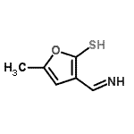 CAS#: 34524-14-6， 3-Carbonoimidoyl-5-methyl-2-furanthiol