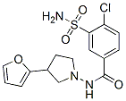 CAS#: 34546-89-9， 4-Chloro-N-(3-Furan-2-Ylpyrrolidin-1-Yl)-3-Sulfamoylbenzamide