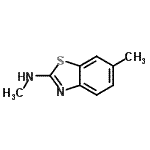 CAS#: 34551-20-7， N,6-Dimethyl-1,3-Benzothiazol-2-Amine