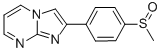 CAS#: 3458-55-7， 2-(4-Methylsulfinylphenyl)Imidazo[1,2-a]Pyrimidine