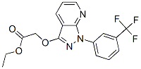 CAS#: 34580-65-9， Ethyl 2-[1-[3-(Trifluoromethyl)Phenyl]Pyrazolo[5,4-b]Pyridin-3-Yl]Oxyacetate