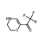 CAS#: 345900-58-5， 1-(3,4-Dihydro-2H-1,4-Thiazin-6-Yl)-2,2,2-Trifluoroethanone