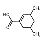CAS#: 34599-22-9， 3,5-Dimethyl-1-Cyclohexene-1-Carboxylic Acid