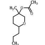 CAS#: 34647-45-5， 3-Methyl-6-Propyltetrahydro-2H-Pyran-3-Yl Acetate