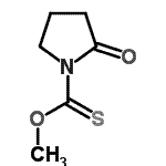 CAS#: 34653-19-5， O-Methyl 2-Oxo-1-Pyrrolidinecarbothioate