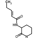 CAS#: 34655-93-1， (2E)-N-(2-Oxo-3-Piperidinyl)-2-Pentenamide