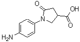 CAS#: 346637-44-3， 1-(4-Aminophenyl)-5-Oxo-3-Pyrrolidinecarboxylic Acid