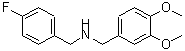 CAS#: 346694-18-6， 1-(3,4-Dimethoxyphenyl)-N-(4-Fluorobenzyl)Methanamine