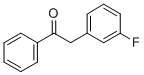 structure of CAS# 347-90-0, 2-(3-Fluorophenyl)Acetophenone;2-(3-FLUOROPHENYL)-1-PHENYLETHAN-1-ONE;2-(3-FLUOROPHENYL)ACETOPHENONE