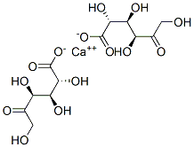 结构式 CAS# 3470-36-8, 5-氧代-D-葡萄糖酸半钙盐