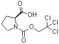 CAS 登录号：347386-09-8， 1-[(2,2,2-三氯乙氧基)羰基]脯氨酸