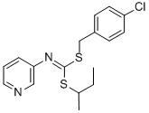 CAS#: 34763-22-9， [4-(4-Chlorophenyl)-2-Methylbutan-2-Yl] (Pyridin-3-Ylamino)Methanedithioate