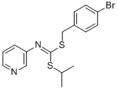 CAS#: 34763-45-6， [1-(4-Bromophenyl)-2-Methylpropan-2-Yl] (Pyridin-3-Ylamino)Methanedithioate