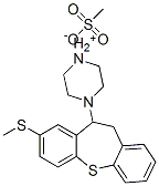 CAS#: 34775-83-2， 4-(10,11-Dihydro-8-(methylthio)dibenzo(b,f)thiepin-10-yl)piperazinium methanesulphonate