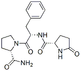 CAS 登录号：34783-35-2， (2S)-N-[(2S)-1-[(2S)-2-氨基甲酰吡咯烷-1-基]-1-氧代-3-苯基丙烷-2-基]-5-氧代吡咯烷-2-甲酰胺