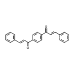 CAS#: 34838-64-7， (2E,2'E)-1,1'-(1,4-Phenylene)Bis(3-Phenyl-2-Propen-1-One)