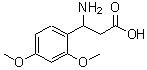 CAS#: 34841-02-6， 3-Amino-3-(2,4-Dimethoxyphenyl)Propanoic Acid