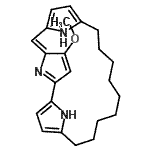 CAS#: 34852-35-2， (5E)-4-Methoxy-23,24,25-Triazatetracyclo[18.2.1.1<Sup>2,5</Sup>.1<Sup>7,10</Sup>]Pentacosa-1(22),2(25),3,5,7,9,20-Heptaene