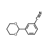 CAS#: 348637-28-5， 3-(1,3-Dioxan-2-Yl)Benzonitrile