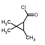 CAS#: 34909-61-0， 2,2,3-Trimethylcyclopropanecarbonyl Chloride