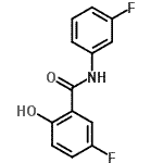 CAS#: 349099-92-9， 5-Fluoro-N-(3-Fluorophenyl)-2-Hydroxybenzamide