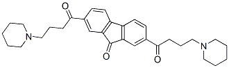 CAS#: 34924-25-9， 2,7-Bis[1-Oxo-4-(1-Piperidyl)Butyl]-9H-Fluoren-9-One