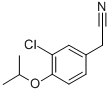 CAS#: 34926-25-5， 2-(3-Chloro-4-Propan-2-Yloxyphenyl)Acetonitrile