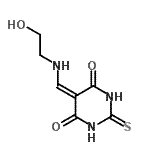 CAS#: 349486-72-2， 5-{[(2-Hydroxyethyl)Amino]Methylene}-2-Thioxodihydro-4,6(1H,5H)-Pyrimidinedione